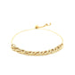 Adjustable Chain Bracelet in 14k Yellow Gold