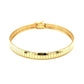 6.0 mm 14k Yellow Gold Classic Omega Bracelet