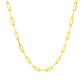 10K Yellow Gold Paperclip Chain (2.50 mm)