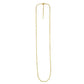 Endless Adjustable Cable Chain in 14k Yellow Gold (1.70 mm)