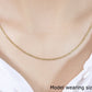 18k Yellow Gold Diamond Cut Cable Link Chain (1.40 mm)