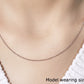 14k White Gold Round Cable Link Chain 1.3mm