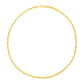 14k Yellow Gold Paperclip Chain Necklace