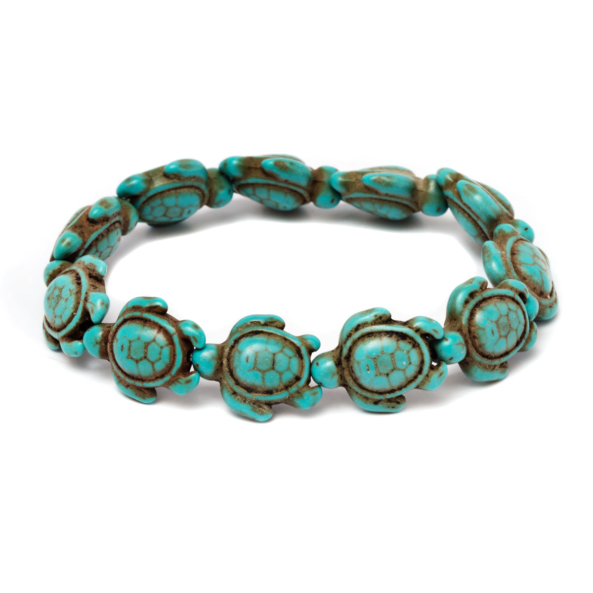 Pulseira de tartaruga marinha havaiana genuína