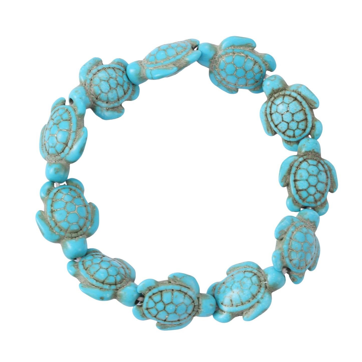 Pulseira de tartaruga marinha havaiana genuína