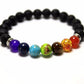 Pulseiras de pedras preciosas genuínas para cura de chakras Amy e Annette 7