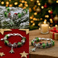 Pulseira de Natal com cristais Murano e Swarovski