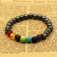 Pulseiras de pedras preciosas genuínas para cura de chakras Amy e Annette 7