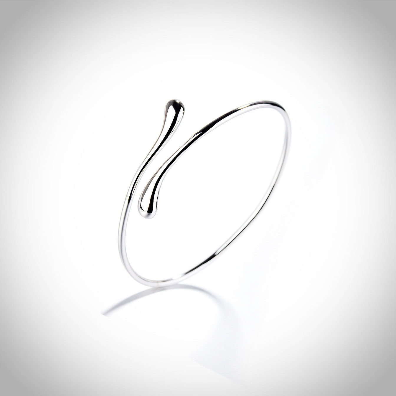 Pulseira de gota d'água de ouro 18K