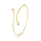Pulseira de gota d'água de ouro 18K