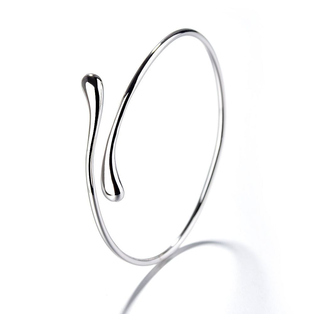 Pulseira de gota d'água de ouro 18K