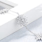 Pulseira Starburst de prata esterlina com cristais Swarovski