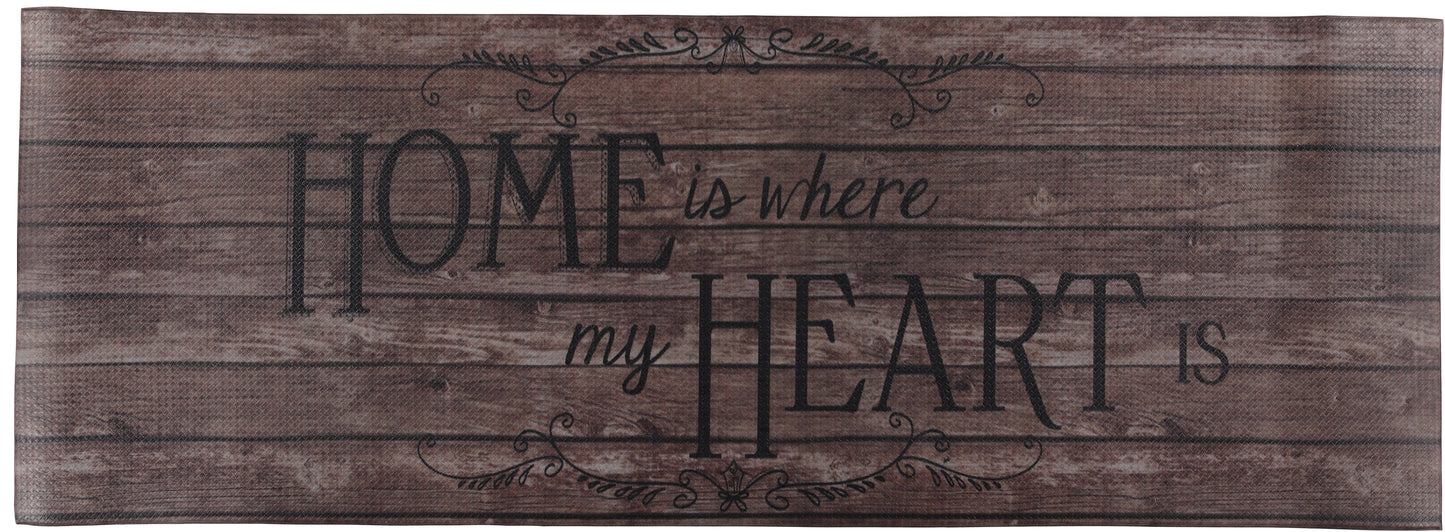 Tapete de cozinha acolchoado antifadiga grande de 20" x 55" (Home Heartwood) 