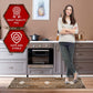Tapete de cozinha acolchoado antifadiga grande de 20" x 55" (rolagem) 