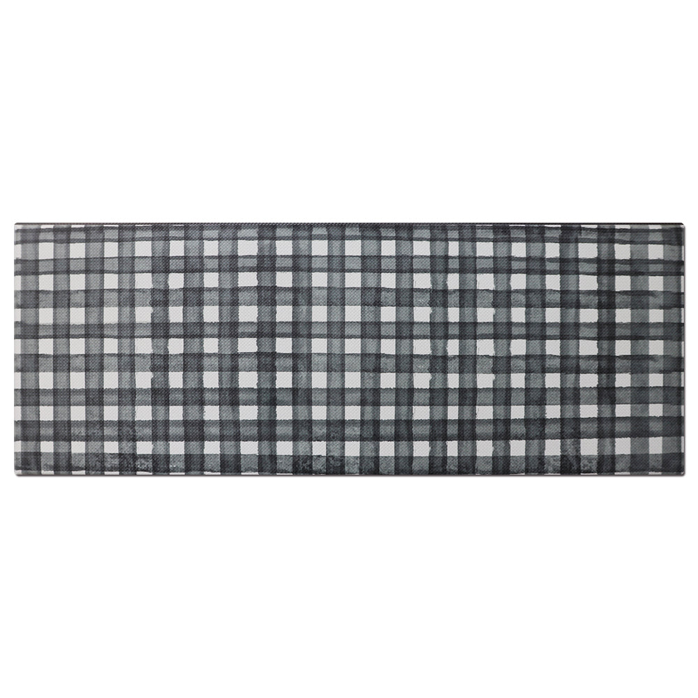 Tapete antifadiga para cozinha de 20" x 55" (xadrez búfalo) 