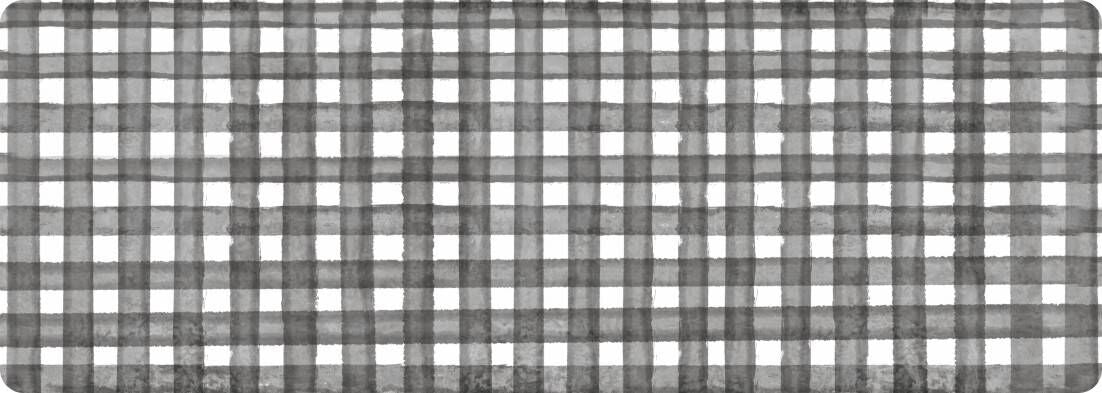 Tapete antifadiga para cozinha de 20" x 55" (xadrez búfalo) 
