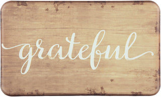 Oversized Cushioned Anti-Fatigue Kitchen Mat (Grateful)