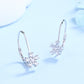 Brincos Amy e Annette Lever Back com Cristais em Ouro 18K