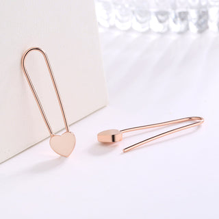 14k Rose Gold over Sterling or Sterling Silver Paper earring