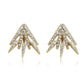 Brincos Centauri em ouro 18K com cristais Swarovski