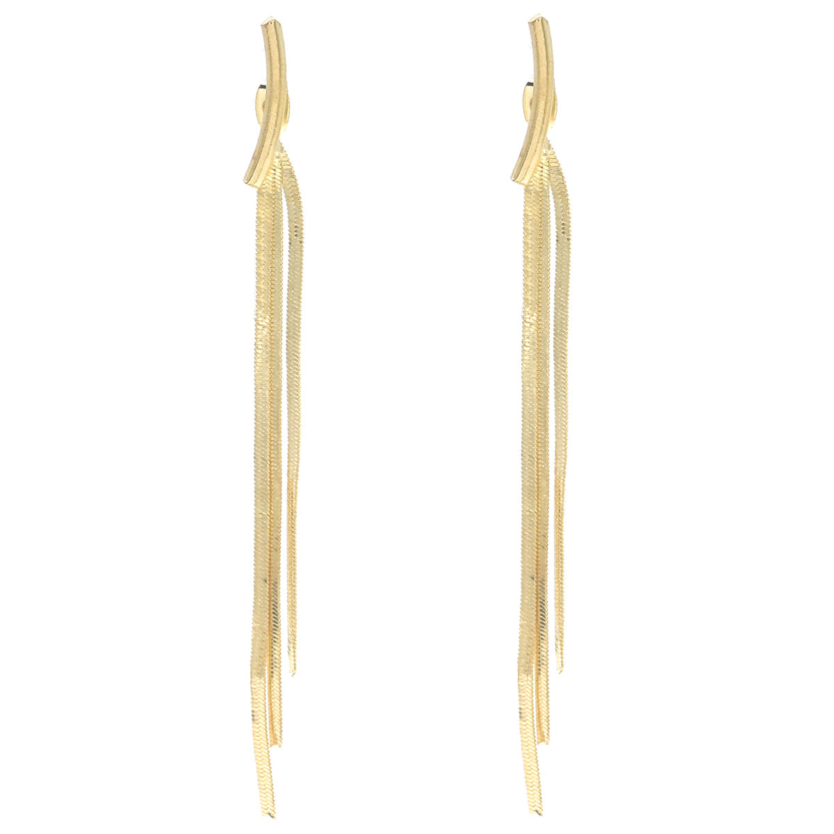 Brincos pendentes de ouro 14K