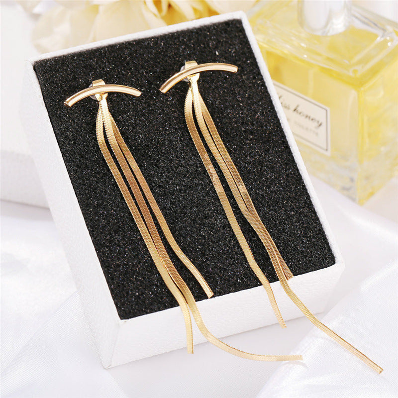 Brincos pendentes de ouro 14K