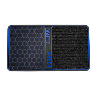 Wet & Dry Shoe Cleaning 18 in. x 32 in. Rectangular Door Mat