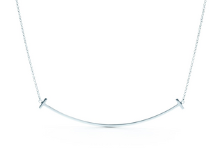Sterling Silver Smile 20" Pendant Necklace