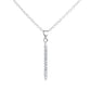 Colar Spike de prata esterlina com cristais Swarovski