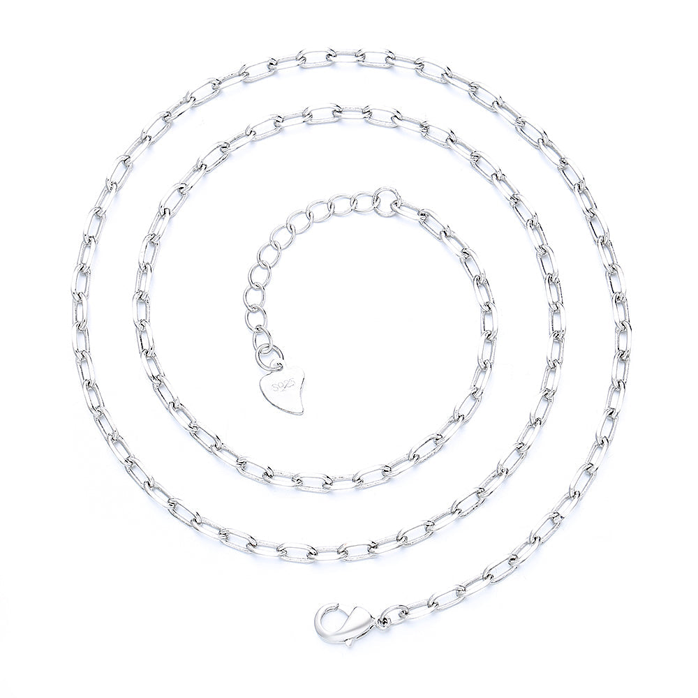 Colar com clipe de papel em ouro 18K