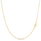 Corrente de ouro 18K em opções de 16", 18-24" Box Chain