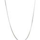 Corrente de ouro 18K em opções de 16", 18-24" Box Chain