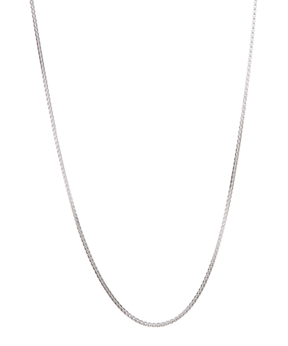 Corrente de ouro 18K em opções de 16", 18-24" Box Chain