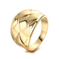 Anel Cruzado de Ouro 14K