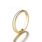 Aliança de casamento em ouro 14K