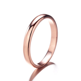Aliança de casamento em ouro 14K