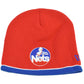 NBA New Jersey Nets New Era Red Blue Knit Beanie Cuffless