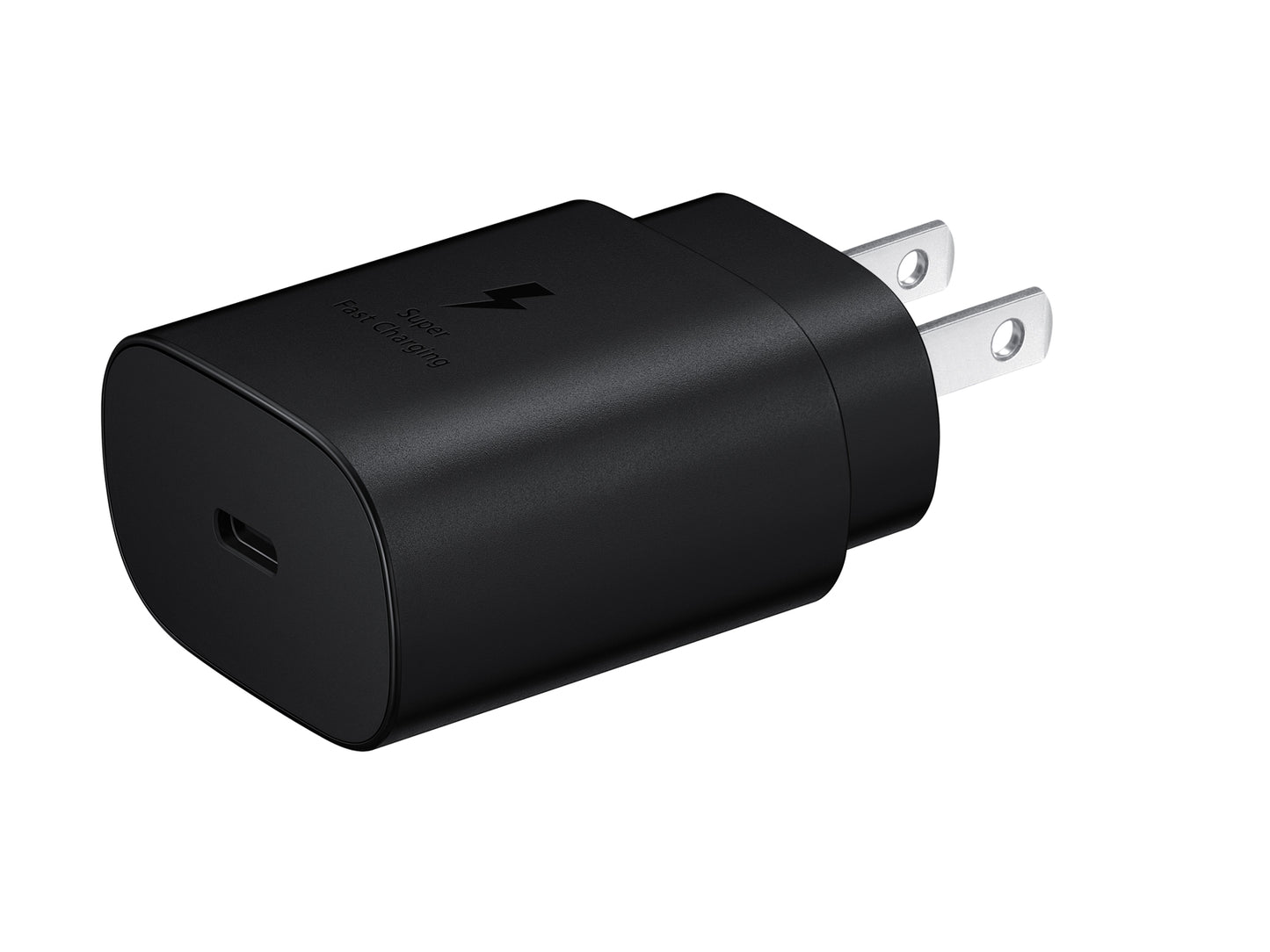 SAM Samsung 25W PD Travel Adapter USB-C to USB-C Cable - Black -