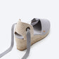 Escala Canvas Espadrille Cunhas