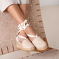 Escala Canvas Espadrille Cunhas
