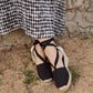 Escala Canvas Espadrille Cunhas
