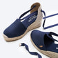 Escala Canvas Espadrille Cunhas