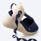 Escala Canvas Espadrille Cunhas