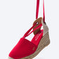 Escala Canvas Espadrille Cunhas