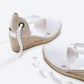 Escala Canvas Espadrille Cunhas