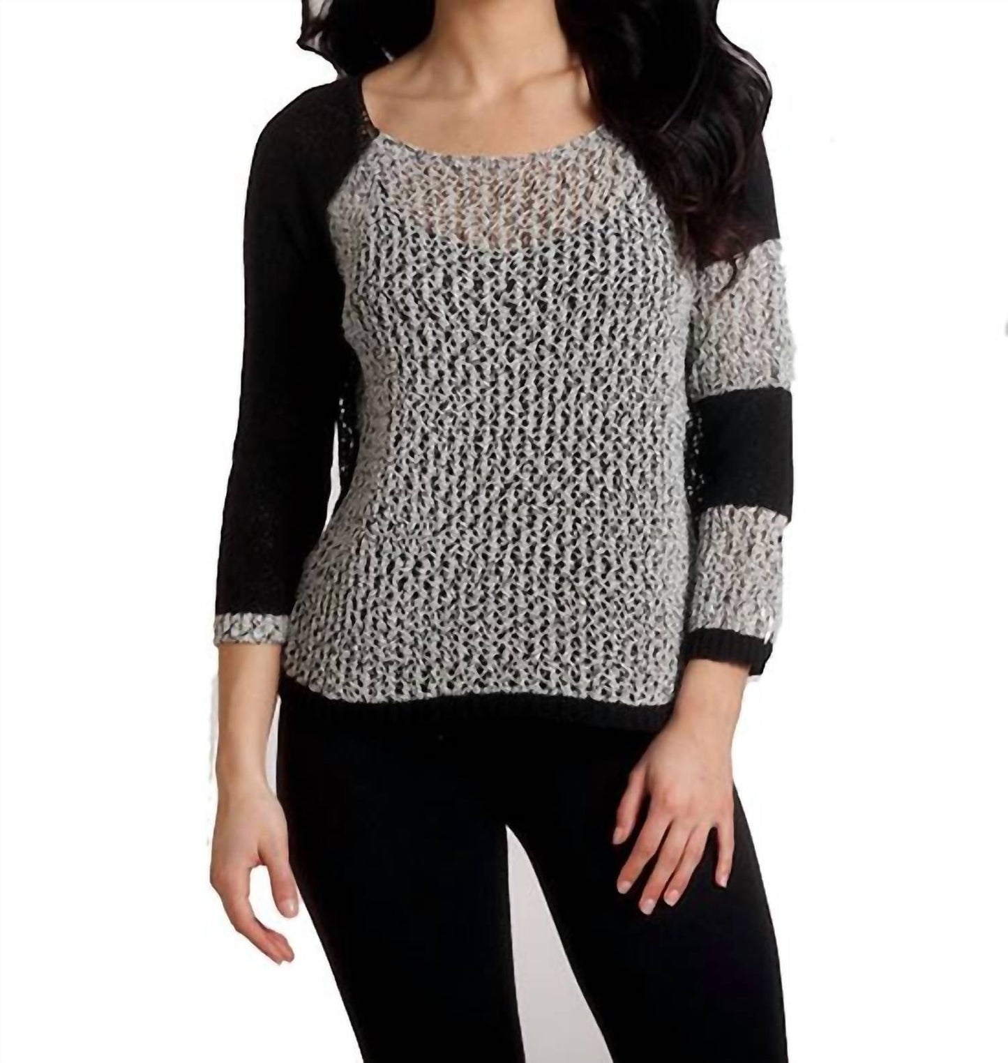 French Kyss - Crochet Raglan Crew