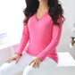 French Kyss - Jackson Long Sleeve Kashmira Top