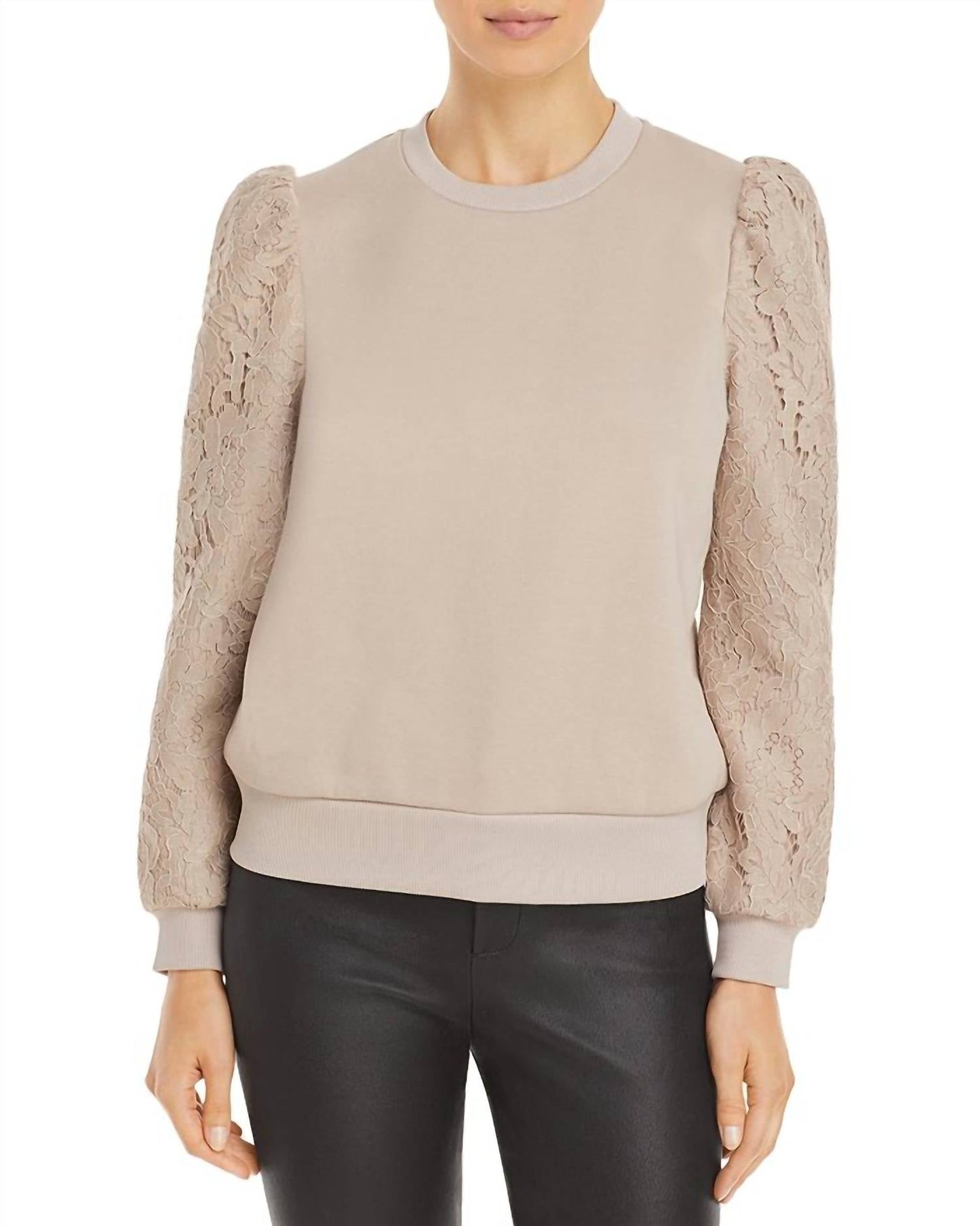 Generation Love - NOA LACE SLEEVE SWEATSHIRT