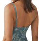Body estampado Free People Night Rhythm tamanho pequeno