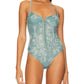 Body estampado Free People Night Rhythm tamanho pequeno